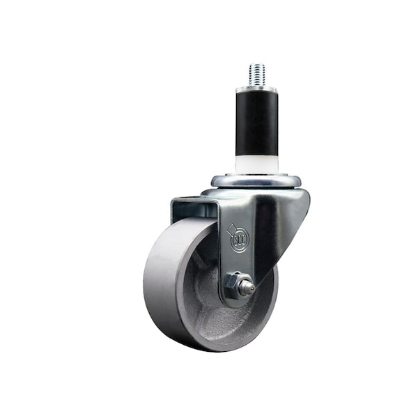 3'' Semi Steel Wheel Swivel 1-3/8'' Expanding Stem Caster